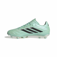 adidas Copa Pure IV League Gras Voetbalschoenen (FG) Kids Mintgroen Zwart Wit