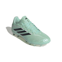 adidas Copa Pure IV League Gras Voetbalschoenen (FG) Kids Mintgroen Zwart Wit