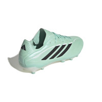 adidas Copa Pure IV League Gras Voetbalschoenen (FG) Kids Mintgroen Zwart Wit