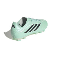 adidas Copa Pure IV Club Gras / Kunstgras Voetbalschoenen (MG) Kids Mintgroen Zwart Wit