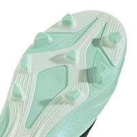adidas Copa Pure IV Club Gras / Kunstgras Voetbalschoenen (MG) Kids Mintgroen Zwart Wit