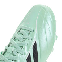 adidas Copa Pure IV Club Gras / Kunstgras Voetbalschoenen (MG) Kids Mintgroen Zwart Wit
