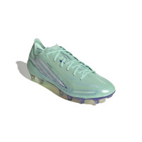 adidas F50 Sparkfusion Elite Gras / Kunstgras Voetbalschoenen (MG) Dames Mintgroen Wit Blauw