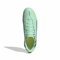adidas F50 Club Gazon Naturel Gazon Artificiel Chaussures de Foot (MG) Vert Menthe Noir Blanc