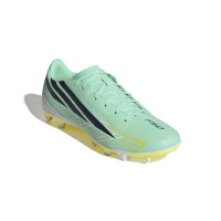 adidas F50 Club Gazon Naturel Gazon Artificiel Chaussures de Foot (MG) Vert Menthe Noir Blanc