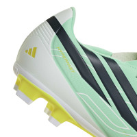 adidas F50 Club Gazon Naturel Gazon Artificiel Chaussures de Foot (MG) Vert Menthe Noir Blanc