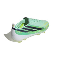 adidas F50 Hyperfast Pro Gras Voetbalschoenen (FG) Mintgroen Zwart Wit