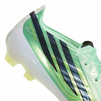 adidas F50 Hyperfast Pro Gras Voetbalschoenen (FG) Mintgroen Zwart Wit