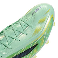 adidas F50 Hyperfast Pro Gras Voetbalschoenen (FG) Mintgroen Zwart Wit