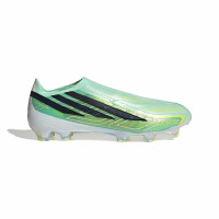 adidas F50 Hyperfast Elite Veterloze Gras Voetbalschoenen (FG) Mintgroen Zwart Wit