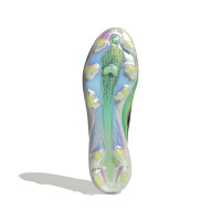 adidas F50 Hyperfast Elite Veterloze Gras Voetbalschoenen (FG) Mintgroen Zwart Wit