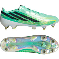 adidas F50 Hyperfast Elite Crampons Vissés Chaussures de Foot (SG) Vert Menthe Noir Blanc