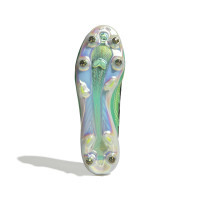 adidas F50 Hyperfast Elite Crampons Vissés Chaussures de Foot (SG) Vert Menthe Noir Blanc