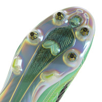 adidas F50 Hyperfast Elite Crampons Vissés Chaussures de Foot (SG) Vert Menthe Noir Blanc