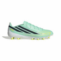 adidas F50 Hyperfast League Kunstgras Voetbalschoenen (AG) Mintgroen Zwart Wit