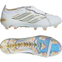 adidas Predator Zidane Elite FT Gras Voetbalschoenen (FG) Wit Goud