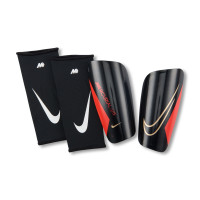 Nike Mercurial Lite Protège-Tibias Noir Rouge Vif Doré