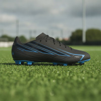 adidas F50 Club Gazon Naturel Gazon Artificiel Chaussures de Foot (MG) Noir Noir Bleu