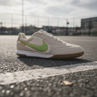 Nike Tiempo Streetgato Premium Chaussures de Foot Street Beige Lemon Moon Particle