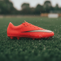 Nike Mercurial Vapor 17 Academy IJzeren-Nop Voetbalschoenen (SG) Anti-Clog Felrood Zwart Goud