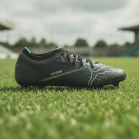 PUMA Ultra Nitro 7 Match Gazon Naturel Artificiel Chaussures de Foot (MG) Noir Intense Mint