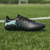 PUMA Future 9 Play Gazon Naturel / Artificiel Chaussures de Foot (MG) Noir Intense Mint Blanc