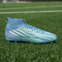adidas F50 Sparkfusion Trinity League Gras / Kunstgras Voetbalschoenen (MG) Kids Blauw Felblauw Felroze