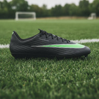 Nike Zoom Mercurial Superfly 11 Elite Gras Voetbalschoenen (FG) Zwart Felgroen Zilvergrijs