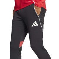 Pantalon d'entraînement adidas Tiro 25 Competition noir rouge