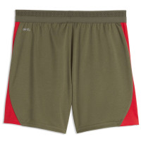 Pantalon d'entraînement PUMA AC Milan 2026-2027 pour Enfants, vert foncé, rouge, blanc