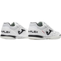 Joma Top Flex Zaalvoetbalschoenen (IN) Wit Zwart