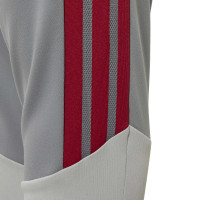 adidas Liverpool Europees Trainingspak 1/4-Zip 2026-2027 Kids Wit Grijs Rood