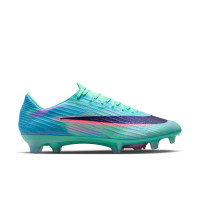 Nike Zoom Mercurial Superfly 11 Sam Kerr Elite Gazon Naturel Chaussures de Foot (FG) Turquoise Bleu Mauve Orange
