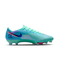Nike Zoom Mercurial Superfly 11 Sam Kerr Elite Gazon Naturel Chaussures de Foot (FG) Turquoise Bleu Mauve Orange