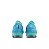 Nike Zoom Mercurial Superfly 11 Sam Kerr Elite Gazon Naturel Chaussures de Foot (FG) Turquoise Bleu Mauve Orange