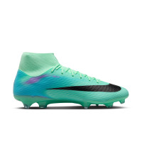 Nike Mercurial Superfly 11 Sam Kerr Academy Gras / Kunstgras Voetbalschoenen (MG) Turquoise Blauw Paars Oranje