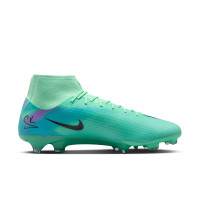 Nike Mercurial Superfly 11 Sam Kerr Academy Gras / Kunstgras Voetbalschoenen (MG) Turquoise Blauw Paars Oranje