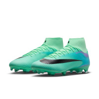 Nike Mercurial Superfly 11 Sam Kerr Academy Gras / Kunstgras Voetbalschoenen (MG) Turquoise Blauw Paars Oranje