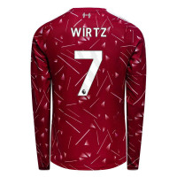 adidas Liverpool Wirtz 7 Thuisshirt Lange Mouwen 2026-2027
