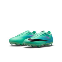 Nike Zoom Mercurial Superfly 11 Pro Gazon Naturel Chaussures de Foot (FG) Enfants Turquoise Bleu Mauve Orange