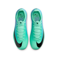 Nike Zoom Mercurial Superfly 11 Pro Gazon Naturel Chaussures de Foot (FG) Enfants Turquoise Bleu Mauve Orange