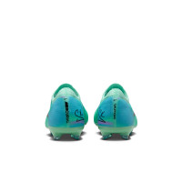Nike Zoom Mercurial Superfly 11 Pro Gazon Naturel Chaussures de Foot (FG) Enfants Turquoise Bleu Mauve Orange