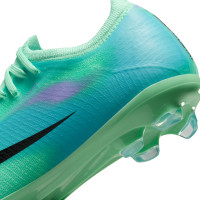 Nike Zoom Mercurial Superfly 11 Pro Gazon Naturel Chaussures de Foot (FG) Enfants Turquoise Bleu Mauve Orange