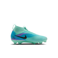 Nike Zoom Mercurial Superfly 11 Sam Kerr Academy Gazon Naturel Artificiel Chaussures de Foot (MG) Tout-Petits Turquoise Bleu