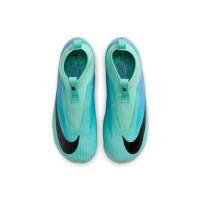 Nike Zoom Mercurial Superfly 11 Sam Kerr Academy Gazon Naturel Artificiel Chaussures de Foot (MG) Tout-Petits Turquoise Bleu