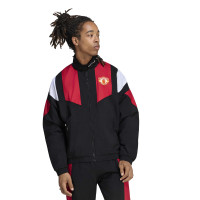 adidas Manchester United EQT Trainingspak Zwart Rood Wit