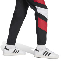 adidas Manchester United EQT Trainingspak 1/4-Zip Zwart Rood Wit