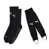 PUMA teamLIGA26 Gripsokken Sleeves Set Zwart
