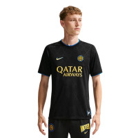 Nike Inter Milan Pre-Match Trainingsshirt 2026-2027 Zwart Blauw Goudgeel