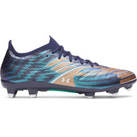 Under Armour Shadow Pro 4 Gras Voetbalschoenen (FG) Donkerblauw Bruin Groen Wit